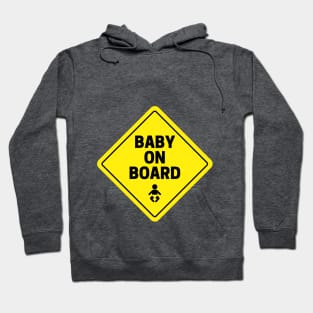 Baby on Board. Great Design for Expectant Mom. Hoodie